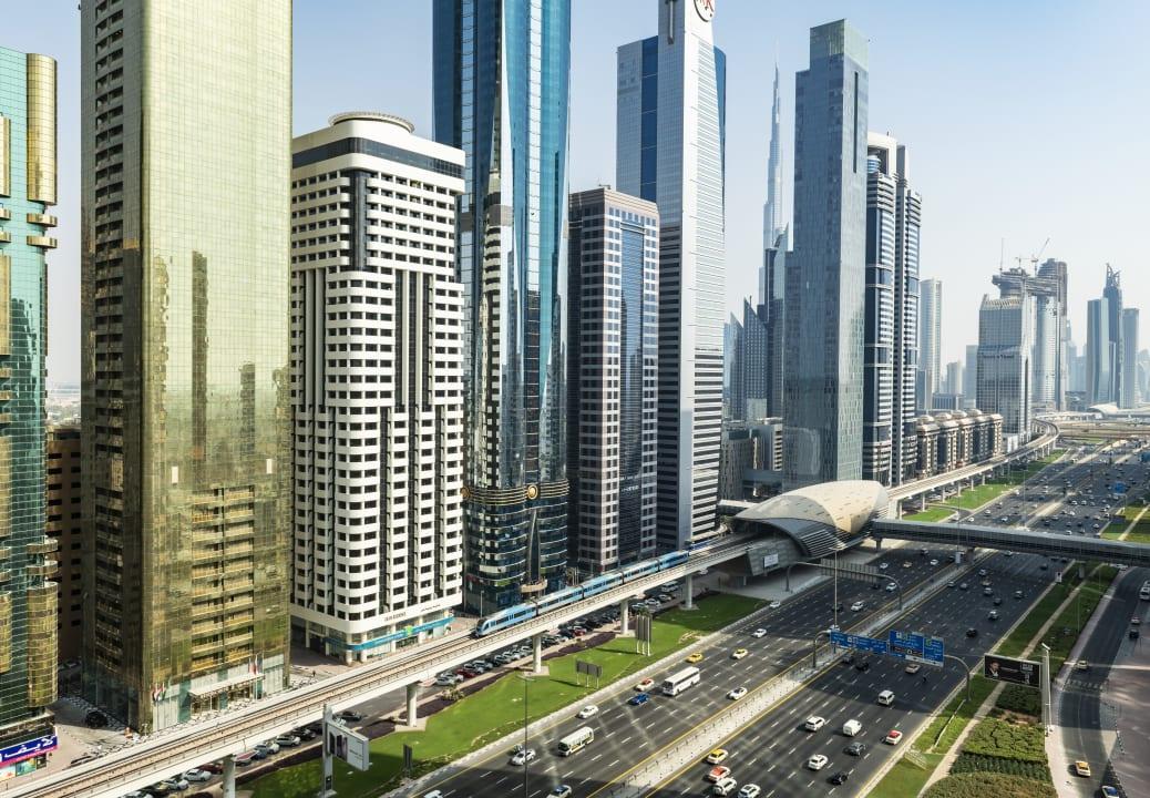 Dubai road infrastructure and residential property